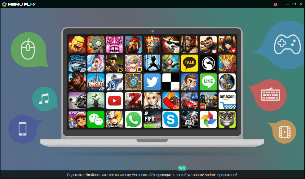 MEmu эмулятор Android OS