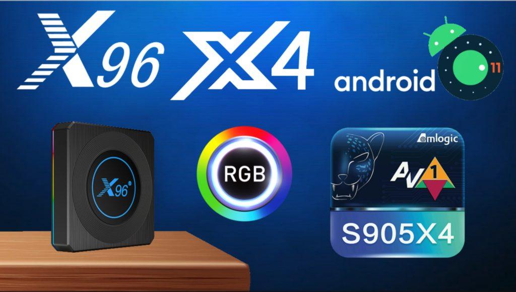 Прошивка для X96 X4 Amlogic S905X4